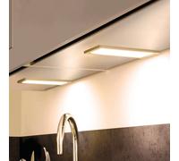 Hera Lámpara LED bajo mueble Sky Atenuador 2 unidades 3.000K acero inoxidable EC:EPREL:734776