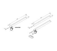Hera LED bajo mueble Add-On Mini touchdim 3 ud 4.000K EC:EPREL:929140