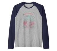 Hera Reina de los Dioses con Poder y Majestad del Pavo Real Camiseta Manga Raglan