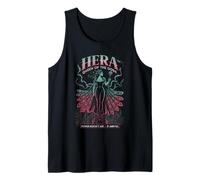 Hera Reina de los Dioses con Poder y Majestad del Pavo Real Camiseta sin Mangas