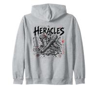 Heracles Antiguo Héroe Griego Mitología Guerrero Leyenda Sudadera con Capucha