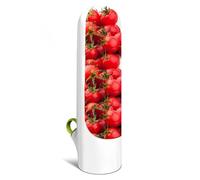 Herb Keeper - Recipiente de almacenamiento de vidrio transparente para cápsulas de sabor, conservante fresco, organizador de cocina duradero, soporte para productos que retiene la humedad, accesorio a