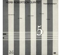 Herb Robertson - TRANSPARENCY LP (VINYL ALBUM) GERMAN JMT 1985