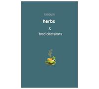 Herbal Aesthetic Lined Notebook - Cozy Plant Vibes | Matte Cover, Portable Size: Funny Plant Witch Journal - Lined Pages for Notes, Recipes & Daily Plans | Matte Softcover