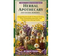 HERBAL APOTHECARY AND NATURAL REMEDIES: Comprehensive Guide To Natural Healing, Time-Tested Home Remedies, And Routines For Lifelong Vitality