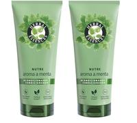 Herbal Essences Acondicionador Nutritivo Con Aroma A Menta, 250 ml, Para Todo Tipo De Cabello, Ayuda A Refrescar, Revitalizar Y Fortalecer, Vegano (Paquete de 2)