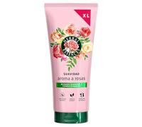 Herbal Essences Acondicionador Suavidad con Aroma a Rosa 350ml para un pelo sedoso y nutrido. Enriquecido con esencia de rosa e ingredientes de origen natural