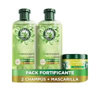 Herbal Essences Aloe Champú Sin Sulfatos Fortificante 2x350ml + Mascarilla