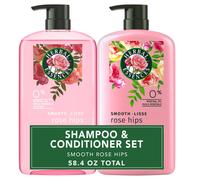 Herbal Essences Champ y acondicionador coleccin suave con rosas de vitamina E jojoba para cabello brillante sin parabeno seguro para cabello tr