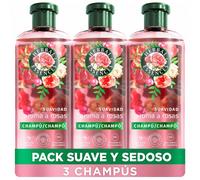 Herbal Essences Champú Aroma A Rosas PACK 3 Champus x350ml