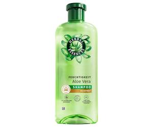 Herbal Essences Champú hidratante con aloe y jazmín 350 ml. De cabello muy seco a brillante, sin siliconas, sin surfactantes sulfatados, con ingredientes de origen natural, vegano