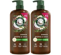 Herbal Essences Coco Champú Hidratante para Pelo Muy Seco, Vegano, 650ml (Paquete de 2)
