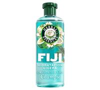 Herbal Essences Fiji Champú Sin Sulfatos, Hidratación Ligera, 350ml | No Apelmaza, Deja el Cabello Suave y Sedoso, Aroma a Coco, Sin Parabenos Ni Siliconas, Vegano y Cruelty-Free