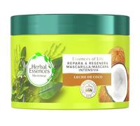 Herbal Essences Mascarilla Concentrada Hidratante Con Leche De Coco, Sin fragancia, Multicolor, 450 ml (Paquete de 1)