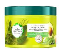 Herbal Essences Mascarilla Nutritiva Con Aceite De Aguacate, Para Pelo Y Cuero Cabelludo Secos, Sin fragancia, Multicolor, 450 ml (Paquete de 1)