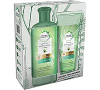 Herbal Essences Potente aloe y cáñamo en estuche con champú y después del champú