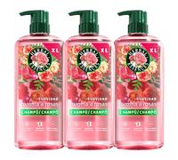 Herbal Essences Rosas Champú Suavidad para Pelo Seco, Sin Siliconas 3x650ml