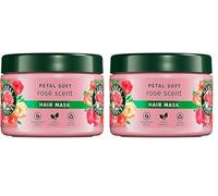 Herbal Essences Suavidad Mascarilla Aroma A Rosas, 500 ml, Hidrata El Pelo Seco (Paquete de 2)
