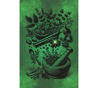 Herbal Grimoire - Witch’s Kitchen: Plain Notebook: Part of The Rebel Coven Range