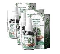 Herbal Lung Cleanse Mist-Powerful Lung Support, 30 ml Herbal Spray, 4 semanas Powerful Lung Support & Cleanse & Respiratory, Herbal Care Essence (5pcs)