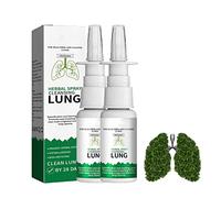 Herbal Spray Cleansing Lung, Herbal Lung Cleansing Spray, Onnature Organic Herbal Lung Cleanse & Repair Nasal Spray Pro, Herbal Lung Cleanse Repair Nasal Spray (2PCS)