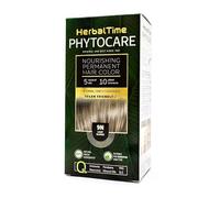Herbal Time Phytocare Tinte Permanente para el Cabello Color Rubio Claro 9N | Kit Tinte Natural Pelo Profesional | Nutre y Protege Tu Cabello | Sin Amoníaco, PPD y SLS | 124.5 ml