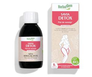 HerbalGem Cellusève Bio - Savia Fresca de Abedul Enriquecida con Yemas - Drenaje y Eliminación - Receta Tradicional - Certificado Bio - 250 ml