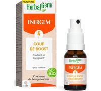 HerbalGem EnerGem - Pulsador de Boost orgánico (15 ml)