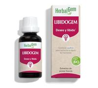 HERBALGEM - Libidogem - Deseo y Libido para la Mujer - Natural - Complemento Alimenticio Yemoterapia Concentrada - Extracto Fresco de Yemas de Azafrán - Sin Hormonas Sintéticas - Orgánico - 30ml