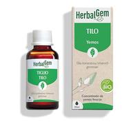 HERBALGEM - Macerado Madre - Tilo Ecológico - Complemento Alimenticio de Yemoterapia Concentrada - Extracto de Yema Fresca - Para el Sueño y la Relajación - 30 ml