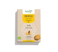 HERBALGEM - Propóleo Amplio Espectro - Garganta - Defensas Naturales - el Mejor Aliado para los Dolores de Garganta - 24 Caramelos.