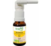 Herbalgem Propóleo Orgánico Spray para la Garganta de Gran Espectro 15 ml