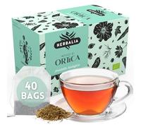 HERBALIA - Infusión de Ortiga en Bolsitas, Caja de Tisana de Ortiga con 40 Bolsitas sin Grapas, 30 g - Ortiga para Infusiones y Tés