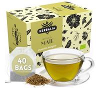HERBALIA - Mate en Bolsitas, Caja de Té Mate con 40 Bolsitas sin Grapas, 60 gr. para Infusiones y Tés Idea de Regalo