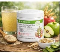 Herbalife: Fibra Manzana, Avena - Bebida en Polvo con Suave Sabor a Manzana