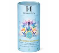 Herbalinea Té Chakra Garganta - Infusión Natural de Menta, Eucalipto, Regaliz, Salvia y Tomillo - 15 Pirámides Premium - Bienestar, Claridad y Expresión Interior