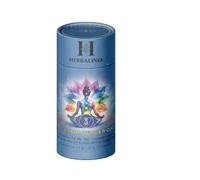 Herbalinea Té Chakra Tercer Ojo - Infusión Natural de Té Blanco Pai Mu Tan, Lavanda, Melisa, Aciano y Ginkgo - 15 Pirámides Premium - Claridad, Intuición y Bienestar Interior