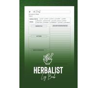 Herbalist Log Book: A Guided log to Record Medicinal Plants, Herbal Recipes, Remedies and Healing Notes