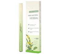 Herbals - Bolígrafo difusor de aire con extractos de gordolobo, tomillo y menta, inhalador de aromaterapia, limpiador pulmonar libre de nicotina, para mejorar, el aire y