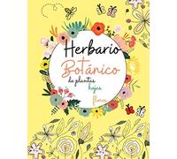 Herbario botánico de plantas, hojas, flores: Herbario diseñado para niños apasionados por las plantas,flores y hojas,herbario para cultivar el amor ... inteligentes,niñas,niños de todas las edades