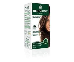 Herbatint 5 N castaño claro permanente pelo a base de plantas color Gel 150 ml