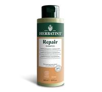 Herbatint Repair Shampoo Reparador y Fortalecedor - 260 ml | Champú Orgánico para Cabello Estresado y Dañado | 98% ingredientes de origen natural, con Olivo, Moringa, Aloe Vera y Betaína, Vegano