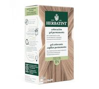 Herbatint Tinte Permanente para Cabello 8N Rubio Claro - 170 ml | Sin Amoníaco, 100% Cobertura de Canas | Dermatológicamente Probado, con 8 Extractos Naturales