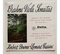 Herbert Downes, Leonard Cassini - Brahms: Viola Sonatas [LP]