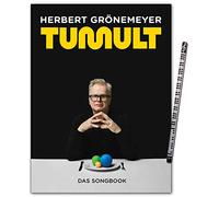 Herbert Grönemeyer Tumult - Libro de canciones para piano, voz y guitarra (con lápiz para piano, Bosworth BOE7949 9783954562145)