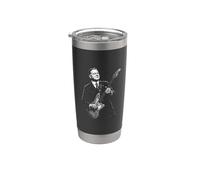 Herbert Hoover Guitarra Vaso térmico de acero inoxidable de doble pared
