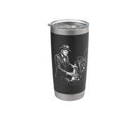 Herbert Hoover Piano Vaso térmico de acero inoxidable de doble pared