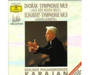 Herbert Karajan - Dvorak 9"du Nouveau Monde-Berlin-Karajanschube RT-Symphonie N°8"Inachevee-Kar