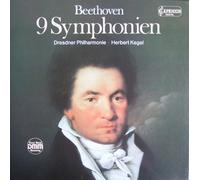 Herbert Kegel und die Dresdner Philharmonie - Beethoven: 9 Symphonien (Aufnahme: 1982-1983 Studio Lukaskirche Dresden) [Vinyl Schallplatte] [8 LP Box-Set]