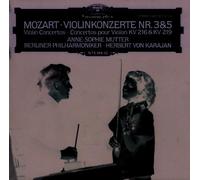 Herbert von Karajan /Anne-Sophie Mutter / Berliner Philharmoniker - Mozart: Violin Concertos 3 Y 5 [Vinilo]